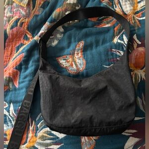 Black Baggu Small Crescent Bag